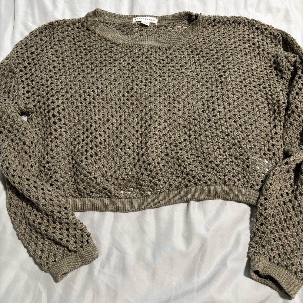 Aeropostale Green Sweater
